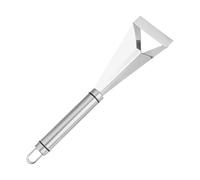 Opilroyn Coupe-fruits en acier inoxydable, outil de coupe de fruits - Outil de coupe en forme de V - Sculpture de fruits - Outil de sculpture de fruits de collecte pour la cuisine, le pique-nique