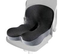 Opilroyn Coussins pour s'asseoir - Coussin d'assise intégré en mousse à mémoire de forme - Tapis ergonomique avec protection du coccyx et du bas du dos pour la maison, la voiture, le fauteuil roulant