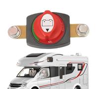 Opilroyn Débranchez le poste de la batterie sur Arrêt, éteignez la batterie - Pile hors du poteau supérieur en laiton éteint - Accessoires automobiles lourds Débranchez la batterie pour les bateaux et