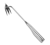 Opilroyn Désherbeur | Appareil d'emporte-pièce avec enlèvement des racines | Poignée ergonomique confortable Appareil robuste à 3 dents pour fleurs, légumes, pelouse, jardin, extérieur