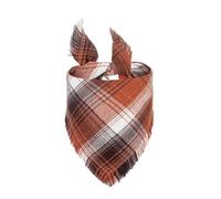 Opilroyn Écharpe décorative pour chien, bandana triangulaire pour chien, écharpe à carreaux respirante pour animaux de compagnie - Foulard décoratif pour chien, bandanas lavables pour animaux de