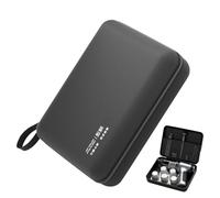 Opilroyn Étui pour aspirateur de voiture - Organiseur de rangement, étui rigide résistant aux rayures, étui portable pour aspirateur de voiture, organisateur pour poils d'animaux | Rangement de voyage