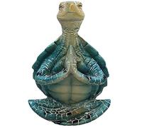 Opilroyn Figurine Tortue de mer - Méditation Zen Yoga Sea Turtle Sculpture Namaste, Méditation Yoga Figurine Collection Zen Yoga Figurine pour Spiritual Garden Room Decor, décor Chambre