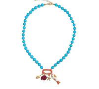 Opilroyn Fish Pendant Necklace Chunky Boho Summer Jewelry Colorful