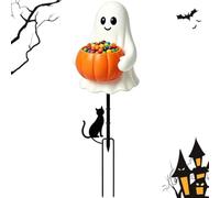 Opilroyn Ghost Candy Bowl Stand Trick Or Treat Decor Standing