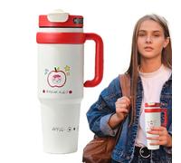 Opilroyn isotherme | Tasse thermique 1 000 ml avec asse, bouteille pour enfant design avec motifs - Pour femmes, hommes, , boissons chaudes froides, café thé