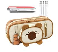Opilroyn Jolie trousse à crayons | Trousse à crayons 3D pour étudiants | Fournitures scolaires avec fermeture éclair pour papeterie école dessin quotidien adolescents adultes