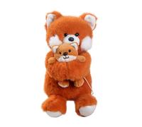 Opilroyn Jouet farci de, Jouet en Peluche Fox | Accompté Maman et Animal | Simulation Huggable Mignon Adorable Peluche Douce pour la décoration de la Maison, Noël, Amoureux