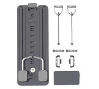 Opilroyn Kit de réforme Pilates - Planche pliable multifonction pour réformer des pilates | Accessoires de gym à domicile avec bandes pour exercices de force et fitness