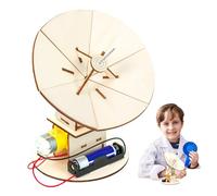 Opilroyn Kit de Science pour, expériences scientifiques, Fabrication de détecteur de Radar en Bois, Technologie Puzzle, Le Jeu de Rassemblement Fait à la Main pour Les âgés de 7 à 14