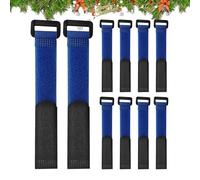 Opilroyn Lot de 10 attaches de guirlande réutilisables pour , de jardin et | pour décoration de porte principale, étagère, branches, feuillage, jardin