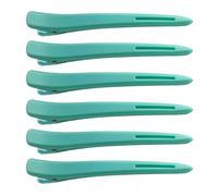 Opilroyn Lot de 6 pinces à cheveux colorées pour cheveux épais - Accessoire de coiffure portable pour les grands-mères et les filles