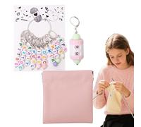 Opilroyn Marqueurs de crochet, marqueurs de crochet et aide au comptage, lettres ou chiffres amovibles pour débutants et amateurs de travaux manuels