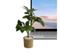 Opilroyn Mini - Modèle Miniature Vert Artificiel à 1 6 échelles - Mini en Pot pour Maison de | pour Noël, Anniversaire, Jardin de fées, Bureau, Rebord de fenêtre, décoration de