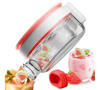 Opilroyn Moule à glace cube pour bouteille d'eau - 2 en 1 porte-glaçons et bouteille à boire,Design anti-fuite idéal pour les pique-niques, la cuisine, les réunions et l'utilisation quotidienne à des