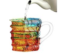 Opilroyn Mug En Forme De Livre - Décoration Verre 3D | Tasse pour Amateurs de Lecture | Cadeau Noël Anniversaire Bureau Maison Cuisine Femme
