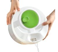 Opilroyn Panier égouttoir pour fruits, panier de machine à laver, passoire de cuisine double couche, sèche-cheveux, manuel pour stockage de nourriture quotidienne, maison, restaurant, garde-manger