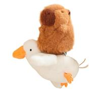 Opilroyn Porte-clés Capybara farci, porte-clés animaux Capybara, porte-clés capibara rembourré en peluche, mignon porte-clés en peluche Capybara Decor pour sac à dos, pendentif sac à dos, voiture, C