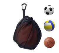 Opilroyn Sac De Filet De Basket - Sac De Transport De Boules En Maille, Organisateur De Filet De Basket | Sac De Basket-ball Individuel, Sac De Rangement En Filet Portable Pour Football