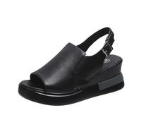 Opilroyn Sandales compensées pour femme, sandales compensées pour femme, sandales d'été, chaussures d'été, sandales antidérapantes pour fête, travail, voyage, shopping, rendez-vous, vêtements