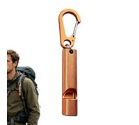 Opilroyn Sifflet d'alarme de camping en d'aluminium puissant avec | Sifflet de survie avec son net pour bateau, alpinisme, randonnée, aventure, aire de jeux pour adultes et amateurs