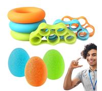 Opilroyn STRANCTER MAIN, FINGER EXTRESSE Exercice - Grip Strength Trainer - Grip Trainer Finger Finger Civière Spot Entraîneur Poignée Force Ring Strength Ball for Musicien