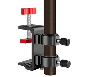 Opilroyn Support de parapluie de pêche - Support d'accessoires de montage pour chaise - Étagère de table pliable - Appareil d'extérieur - Support universel pour parasol - Utile pour le jardin, la