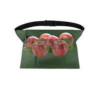 Opilroyn Tablier de jardin pour hommes, tablier de jardin imperméable avec plusieurs poches pour outils, tablier de jardin robuste pour hommes et femmes pour ranger les outils de cueillette de fruits