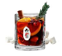Opilroyn Tasses À Café Noël,Tasse Cadeau De Noël Pour Boissons Chaudes - Tasse Verre Goblet Pour Boissons Voyage Bar Vacances Fête Café Amis - Fêtes de Fin d'Année et Moments Conviviaux