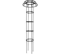 Opilroyn Treillis de jardin pour plantes grimpantes - Armature résistante à la rouille avec champignon | Tuteur pour tomates et grimpants, pour jardin, maison, patio, balcon, terrasse, concombres