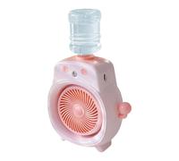 Opilroyn Ventilateur Avec Fonction Brumisation - Humidificateur Rechargeable USB | Ventilateur À Main Avec Réservoir D'Eau - Pour Bureau Chevet Chambre Voiture École Plage Extérieur