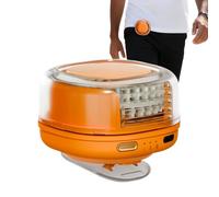 Opilroyn Ventilateur de Chemise - Rechargeable Silencieux Rotation 360° - Petit ventilateur de voyage sans pales à clipser,pour