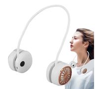 Opilroyn Ventilateur de cou, ventilateur de cou portable, ventilateur personnel portable réglable 3 vitesses, fan de sport pour femmes hommes, fan personnel de sports de plein air