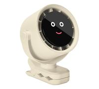 Opilroyn Ventilateur de table portable - Compact - Avec fonction de serrage - Rotation à 720 ° - 5 vitesses - Pour les journées chaudes, les poussettes, la randonnée, les amateurs de plein air, la