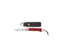 Opinel N°08 Camper/scout Rouge