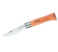 Opinel 123100 INOX Couteau Adulte Naturel N° 10 Bois Dur Marron