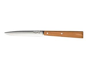 Opinel 254267 South Spirit Couteau de table en bois d'olivier Argenté