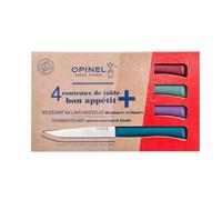 OPINEL-Boîte de 4 couteaux de table coloris multicolore en plastique et inox Opinel - 257 x 54 x 15 cm