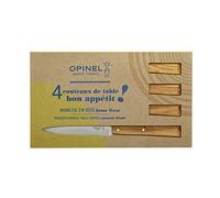 Set de couteaux Opinel de table SUD en Olivier x4