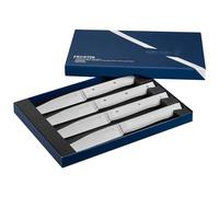 Coffret de 4 couteaux de table à lame lisse Facette blanc Opinel