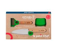 Opinel Le Petit Chef 002577 set de couteaux de cuisine, vert