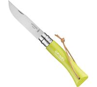 Opinel Couteau Baroudeur N° 7 Vri Anis Avec Lacet Cuir