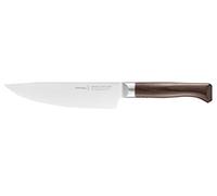 Opinel - Couteau Chef Petit 17 cm Les Forgés 1890 - Multifonction - Lame Pleine Soie Inox - Manche Ergonomique Hêtre - Garantie à Vie - Fabrication Française