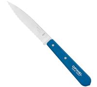 Opinel Couteau cranté à tomates N°113 10 cm manche bois bleu