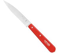 Opinel - Couteau cranté à tomates 10 CM manche bois rouge N°113 - OPINEL