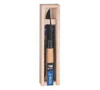 Opinel - Couteau Fermant N°08 Inox Et Bois De Chêne Noir 19,2 Cm - Naturel