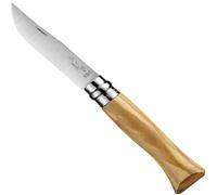 OPINEL COUTEAU N° 6 Luxe Manche Bois Olivier Lame INOX