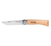 OPINEL - Couteau N° 7 Inox Tradition - Manche 10 cm Hetre - Virole Tournante