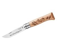 OPINEL Couteau n° 8 Gravure Ski