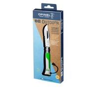 OPINEL-Couteau Outdoor coloris vert et gris n°8 Opinel